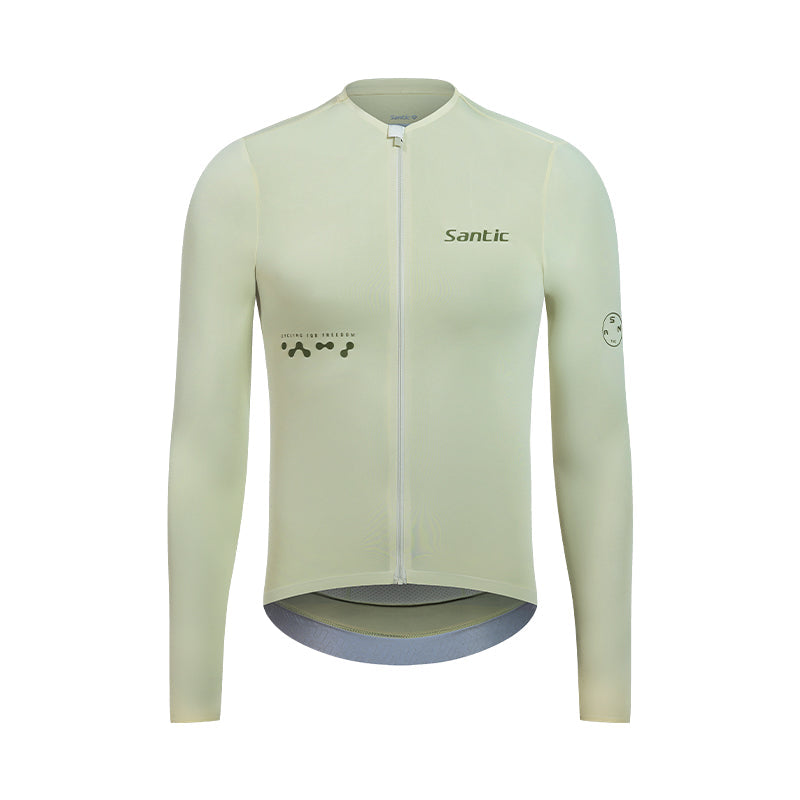 Santic Fusheng Long Sleeve Jersey - Green