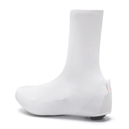 Santic Bermuda Waterproof Aero Shoe Covers - White