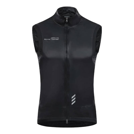 Santic Mario Lightweight Wind Vest - Black