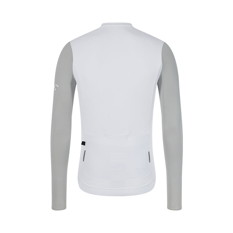 Santic Bonnie Long Sleeve Jersey - White Grey