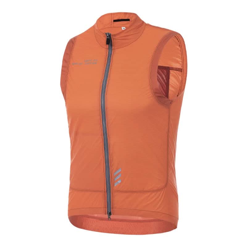 Santic Mario Lightweight Wind Vest - Orange
