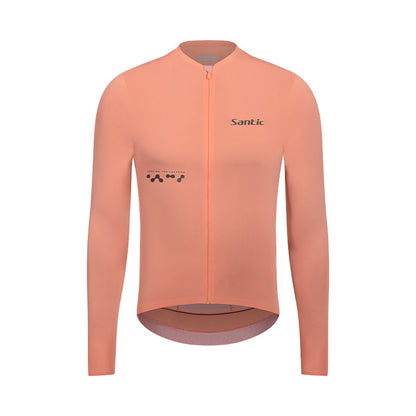 Santic Fusheng Long Sleeve Jersey - Orange