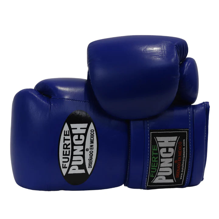 Punch Mexican Fuerte Elite Boxing Gloves - Blue