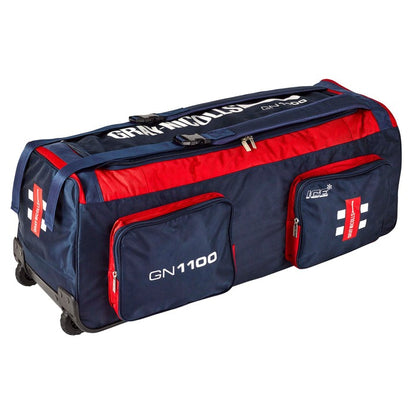 Gray-Nicolls GN 1100 Wheel Bag - Navy Red