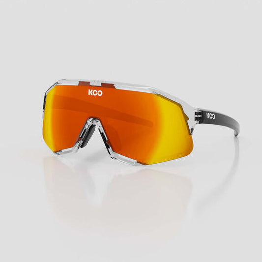 Koo Demos Sunglasses - Glass / Red Mirror