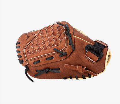 Mizuno Prospect Powerclose GPP110Y3 Baseball Glove - Peanut/Black