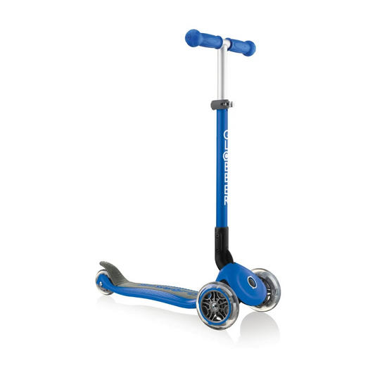 Globber Primo Foldable Scooter - Navy Blue
