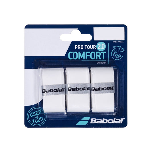 Babolat Pro Tour 2.0 Over Grip - White