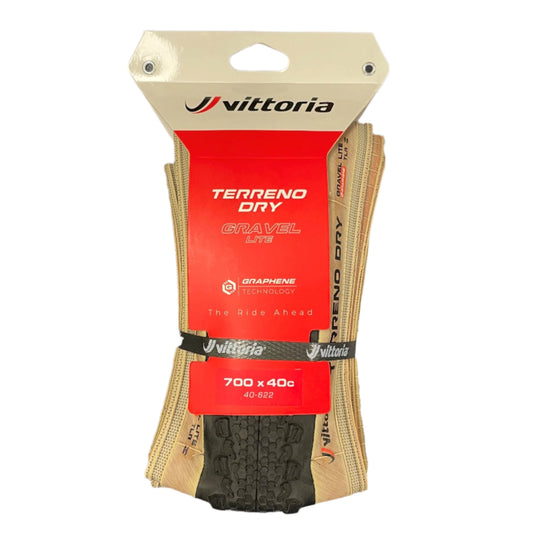 Vittoria Terreno Dry Graphene 2.0 TLR Tyre - Tan