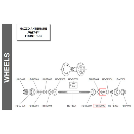 Campagnolo Genuine Spare Part HB-RE005