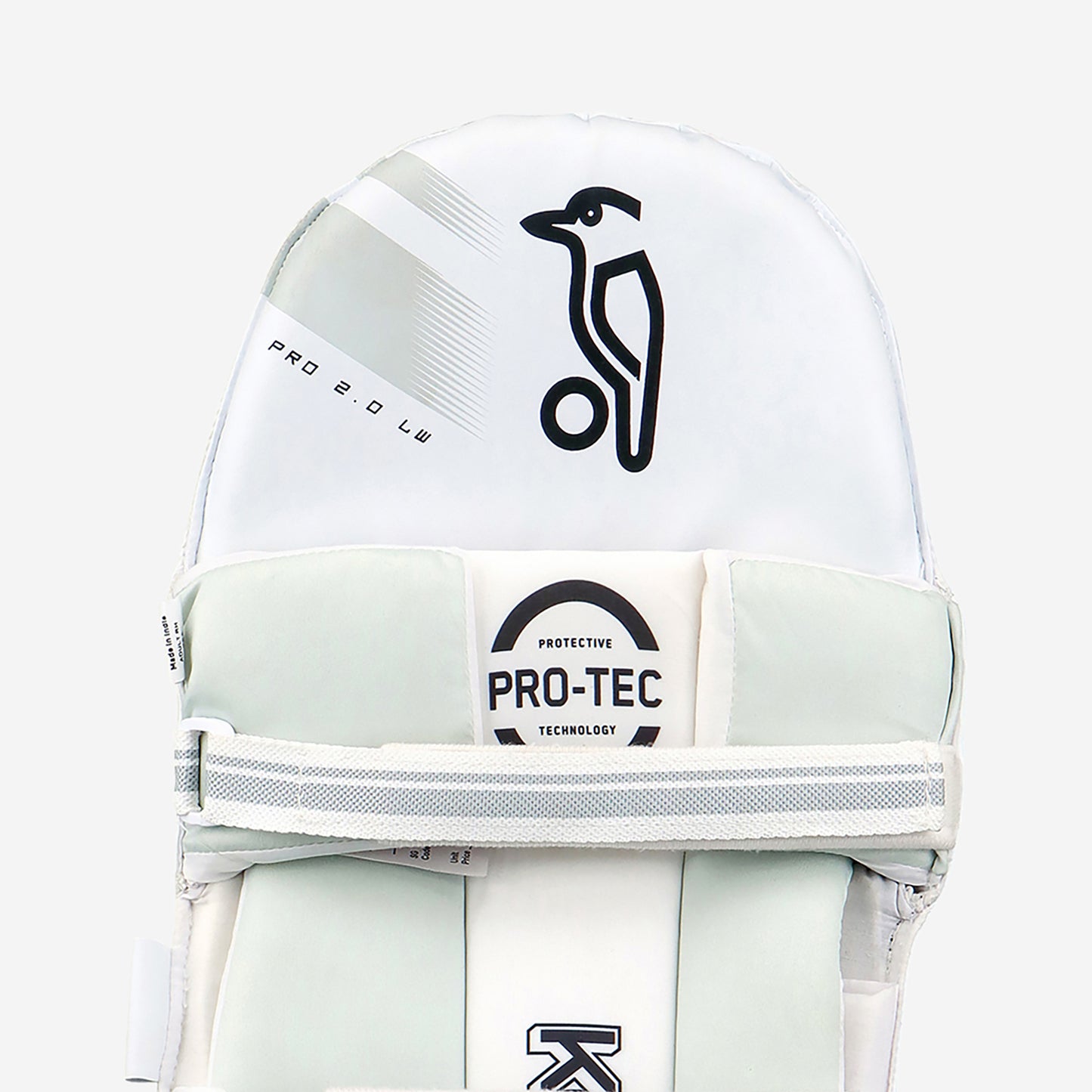 Kookaburra Pro 2.0 Lightweight Leg Guards - White