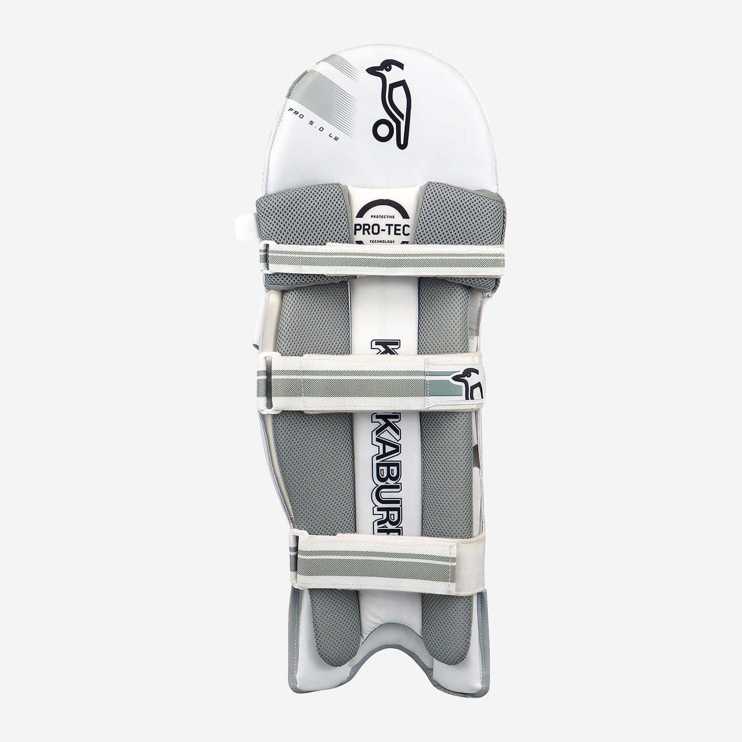 Kookaburra Pro 5.0 Lightweight Batting Leg Guards - White