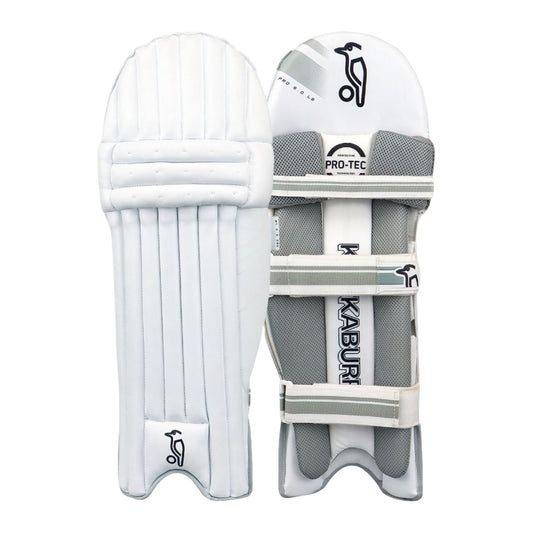 Kookaburra Pro 5.0 Lightweight Batting Leg Guards - White