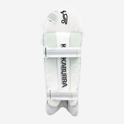 Kookaburra Pro 1.0 Wicket Keeping Leg Guards - White