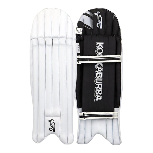 Kookaburra Pro 3.0 Wicket Keeping Leg Guards - White