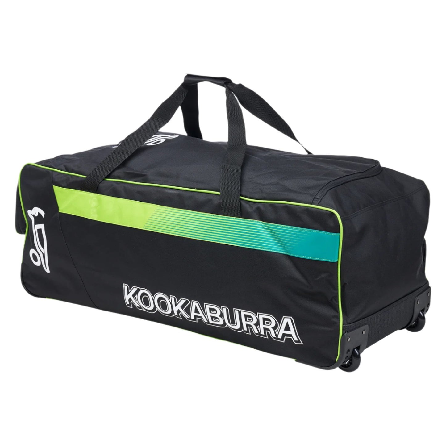 Kookaburra Pro 2.0 Kahuna Wheelie Bag - Black/Lime