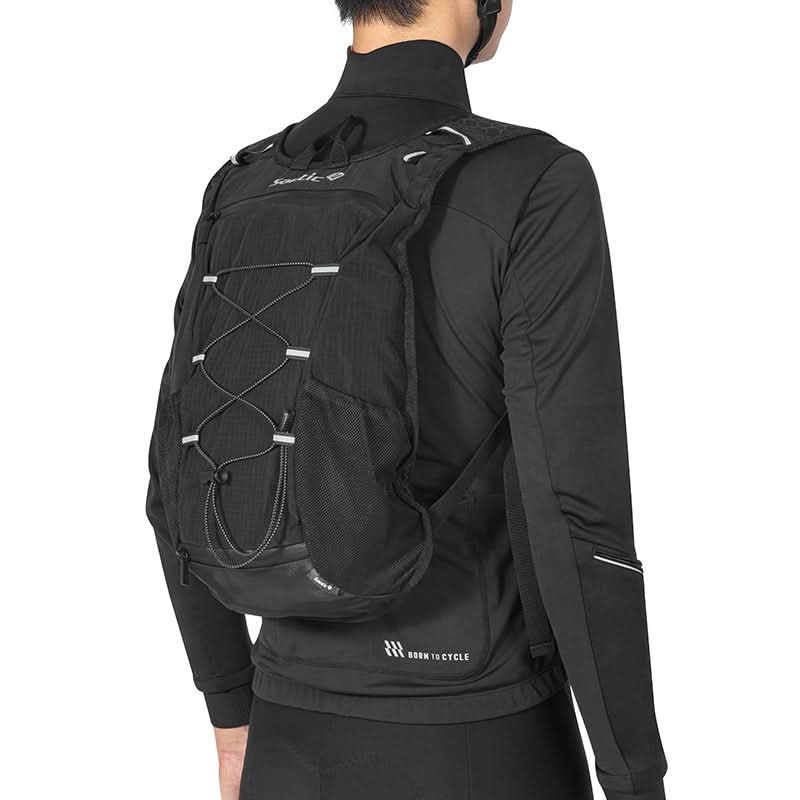 Santic Zorn Lightweight Cycling Backpack - Black