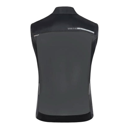Santic Mario Lightweight Wind Vest - Black