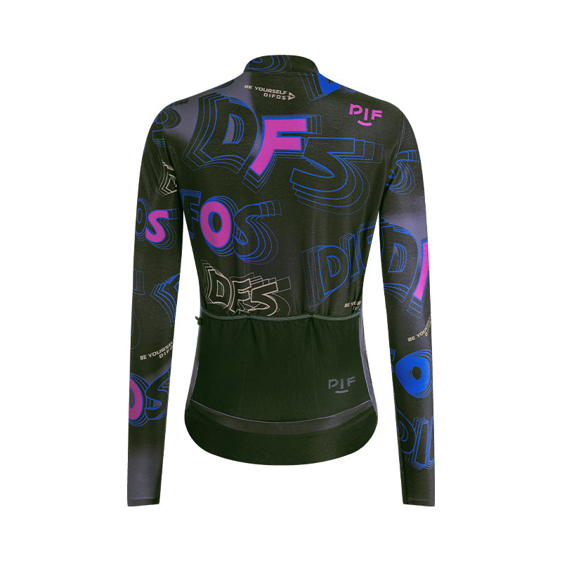 Santic Van Sko Thermal Long Sleeve Jersey - Black