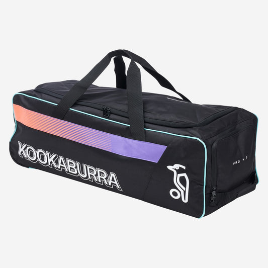 Kookaburra Pro 4.0 Aura Wheelie Bag - Black/Purple