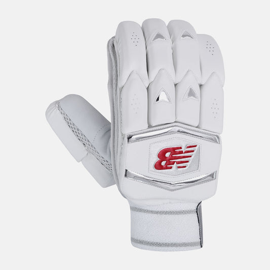New Balance TC 660 Gloves - White/Red