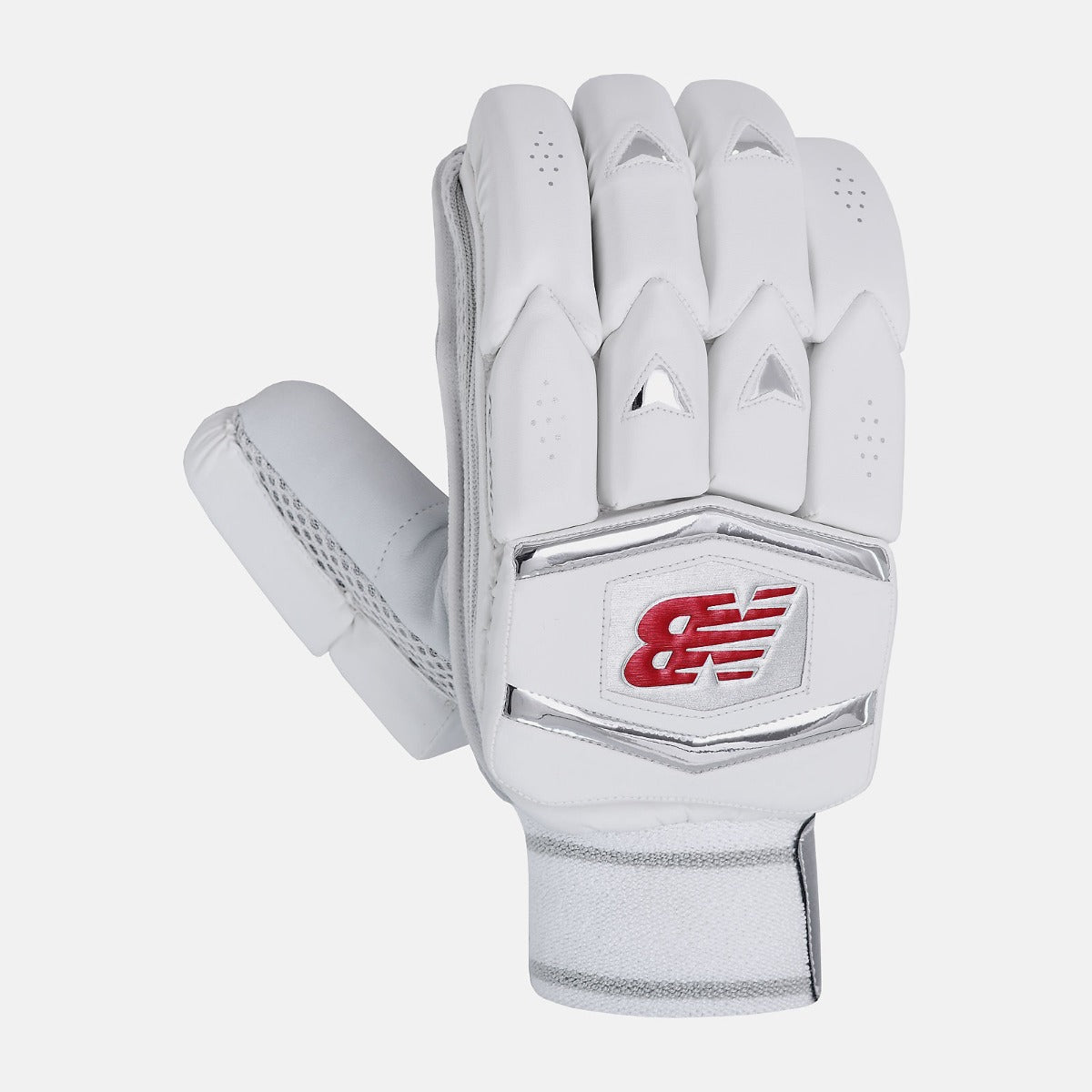 New Balance TC 660 Gloves - White/Red
