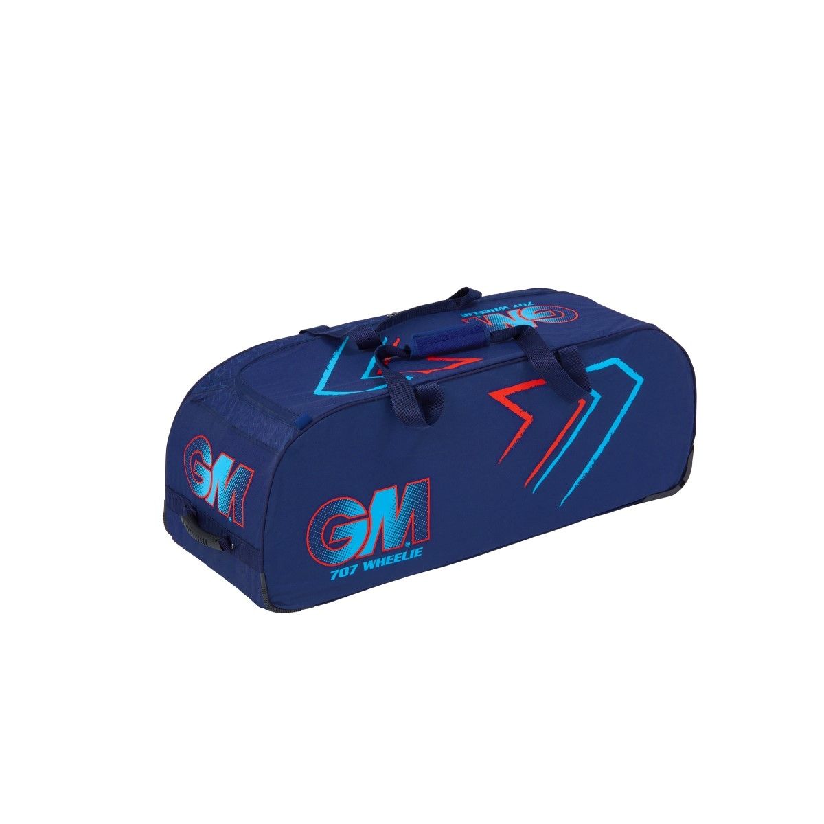 GM Cricket Bag - 707 Wheelie - Blue/Red