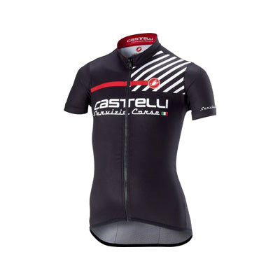 Castelli Youth Future Racer Jersey - Servizio Corse Black