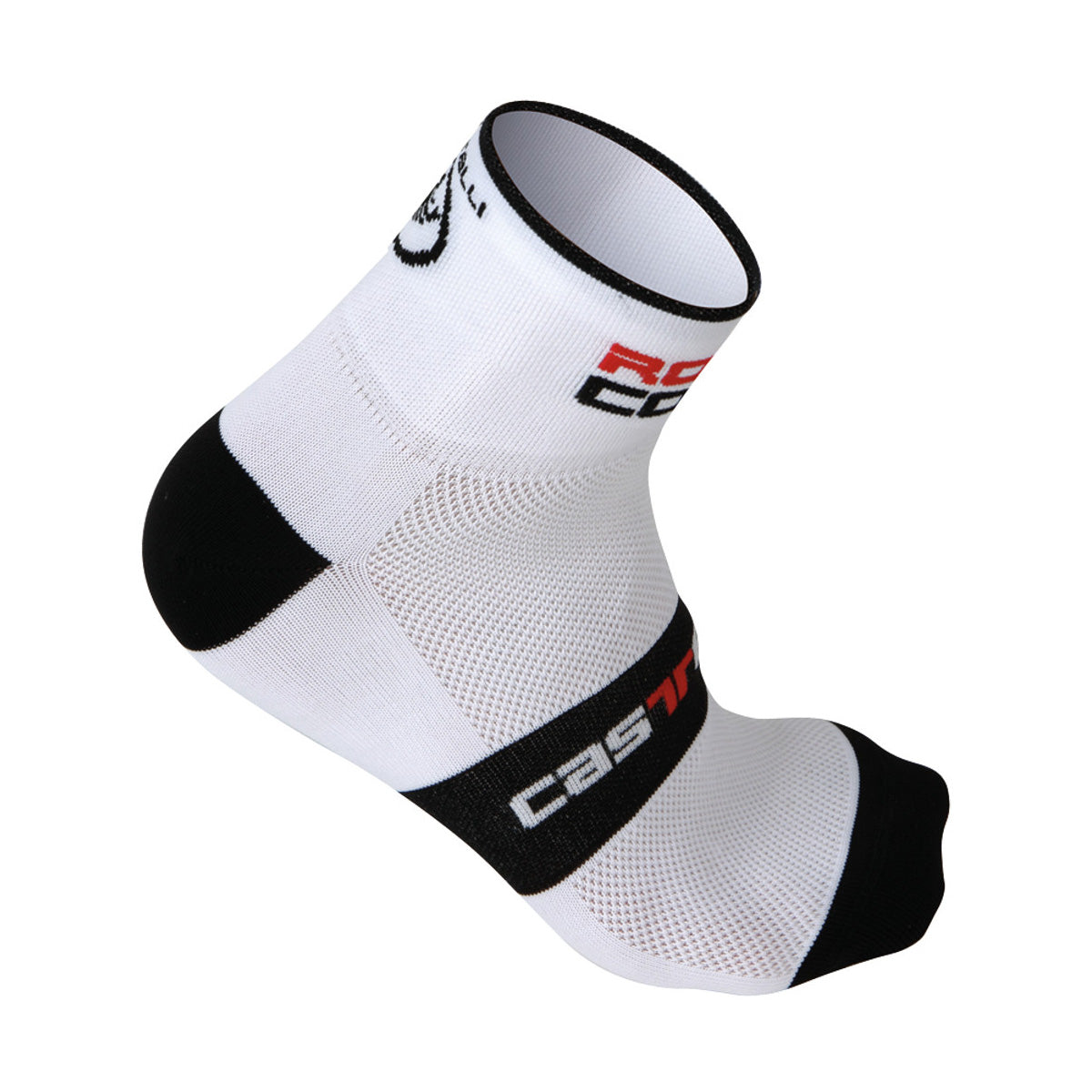 Castelli Rosso Corsa 6cm Socks - White