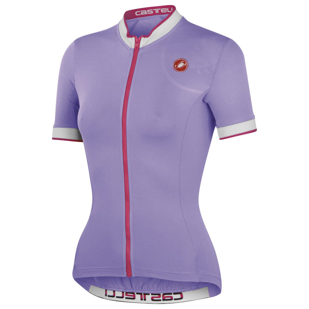 Castelli Womens Perla Jersey - Wisteria Purple