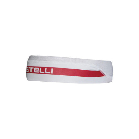 Castelli Summer Headband - White/Red