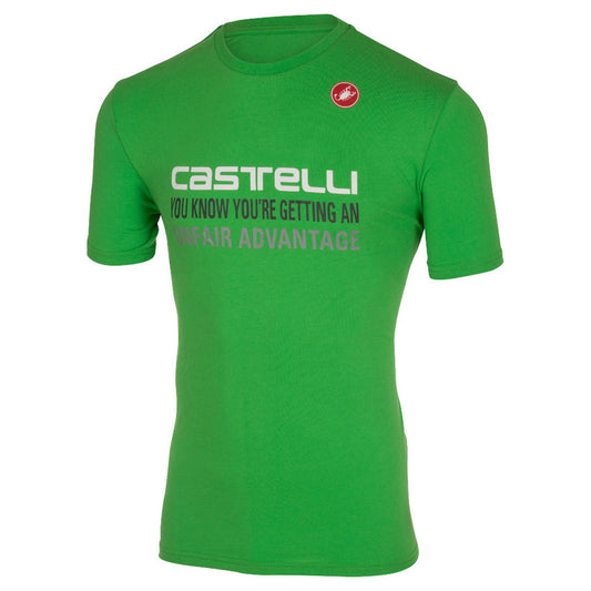 Castelli Mens Advantage T-Shirt - Green
