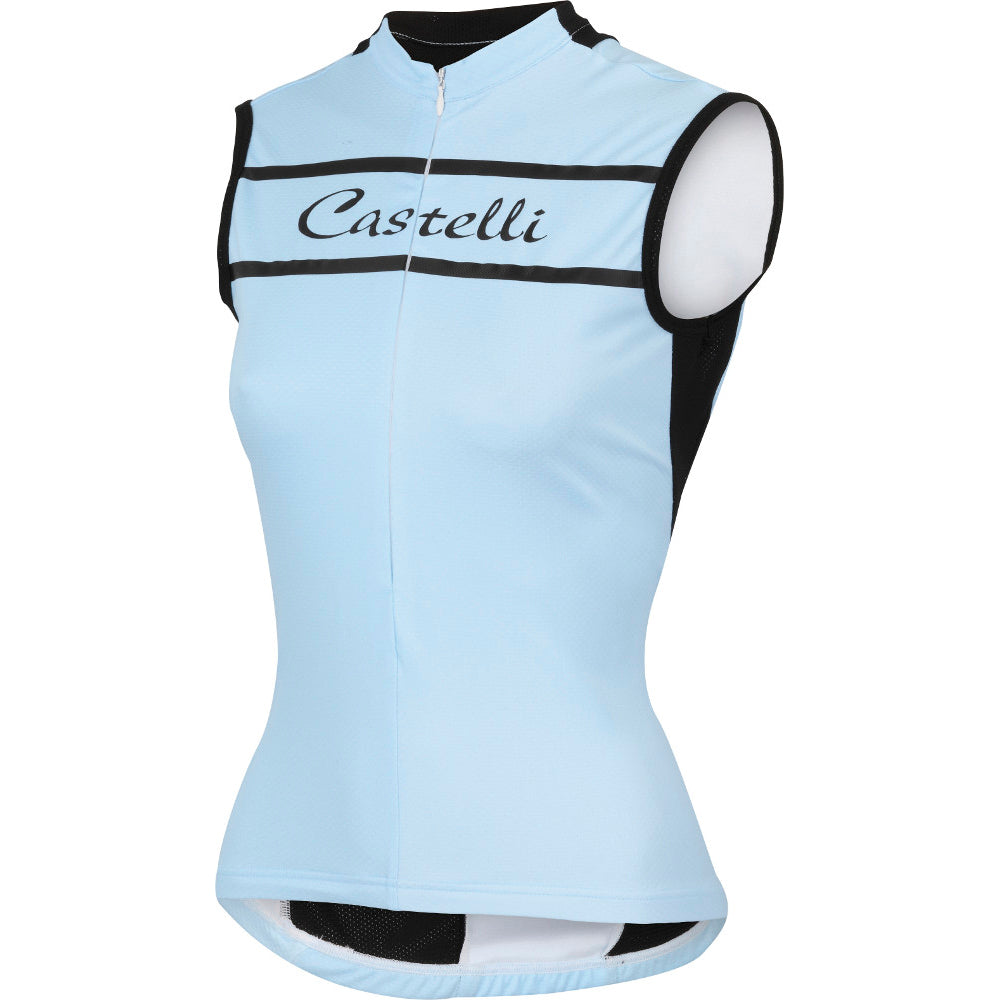 Castelli Promessa Sleeveless Jersey - Light Blue