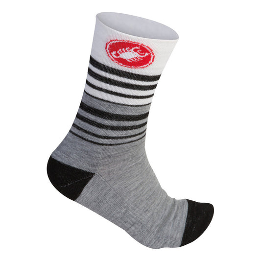 Castelli Womens Righina Wool Socks - Light Grey