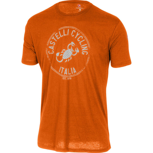 Castelli Armando Casual T-Shirt - Vintage Orange