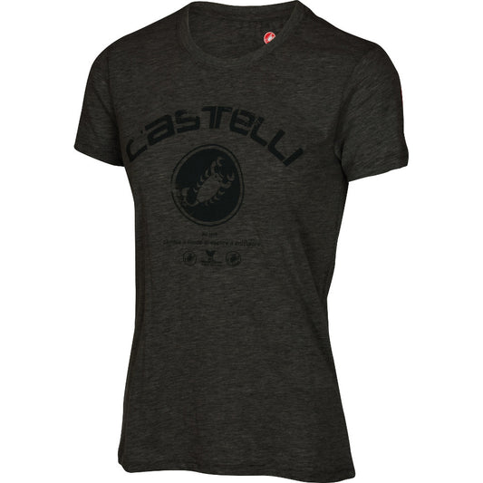 Castelli Womens T-Shirt - Vintage Black