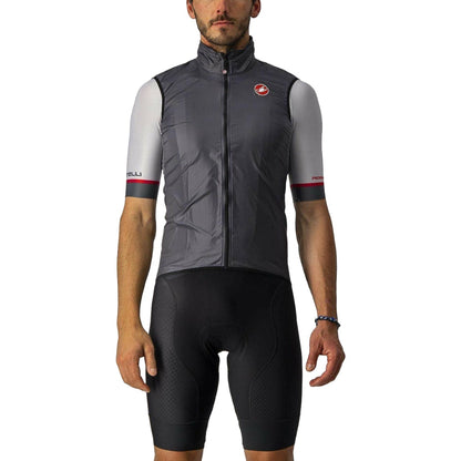 Castelli Aria Lightweight Wind Vest - Grey