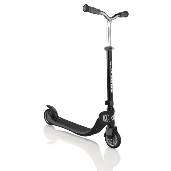 Globber Foldable Flow 125 Scooter - Black/Grey