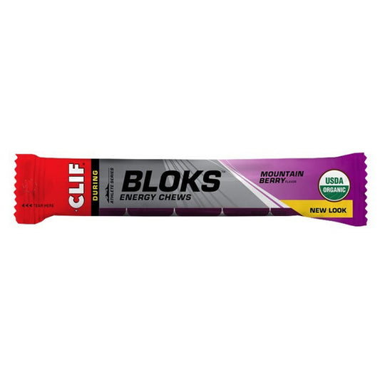 Clif Shot Block Energy Chews - Mountain Berry