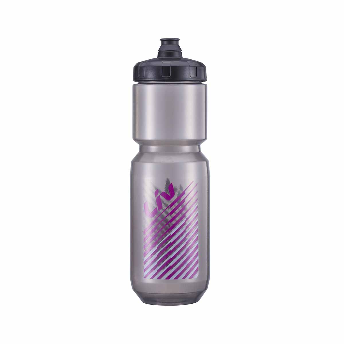 Liv PourFast Double Spring Bottle - Black / Pink