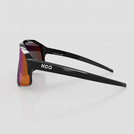 Koo Demos Sunglasses - Black Gloss / Photochromatic Fuschia