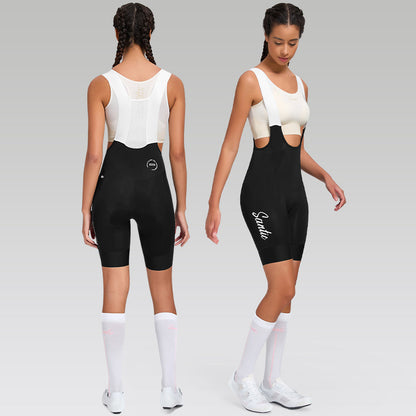 Santic Womens Dosa Bibshorts - Black