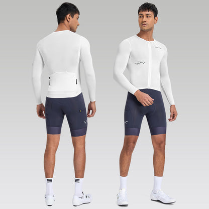 Santic Fusheng Long Sleeve Jersey - White