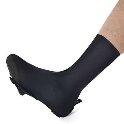 Santic Bermuda Waterproof Aero Shoe Covers - Black
