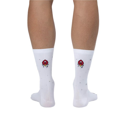 The Vandal Rocket Socks - White