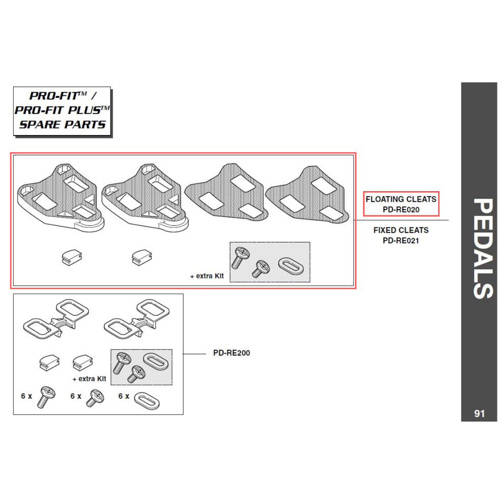 Campagnolo Genuine Spare Part PD-RE020