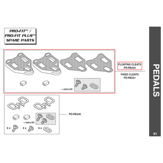 Campagnolo Genuine Spare Part PD-RE020