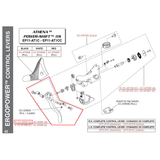 Campagnolo Genuine Spare Part EC-AT547