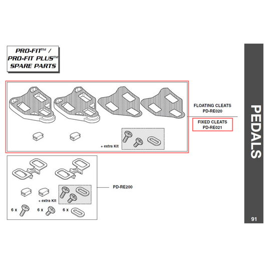 Campagnolo Genuine Spare Part PD-RE021