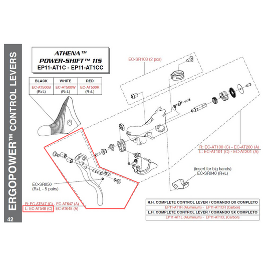 Campagnolo Genuine Spare Part EC-AT548